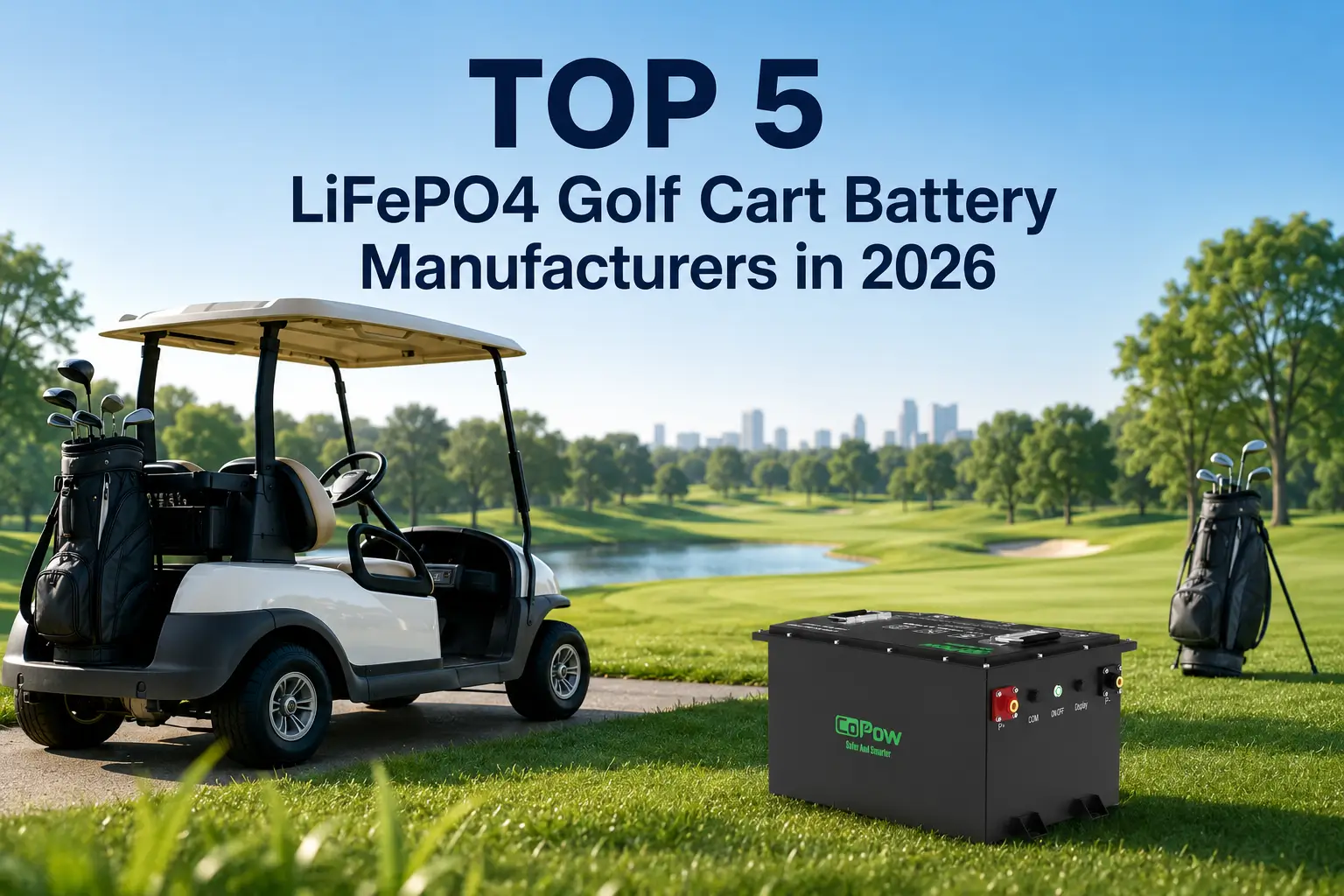 5 parimat LifePo4 golfikäru akutootjat 2026. aastal